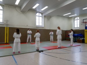Aikido Kinder beim Training