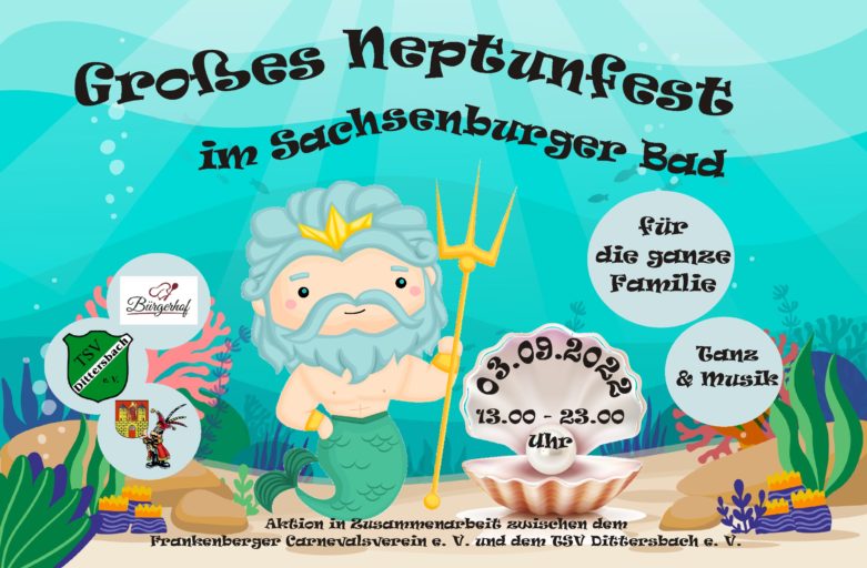 Neptunfest am 03.09.2022 im Freibad Sachsenburg